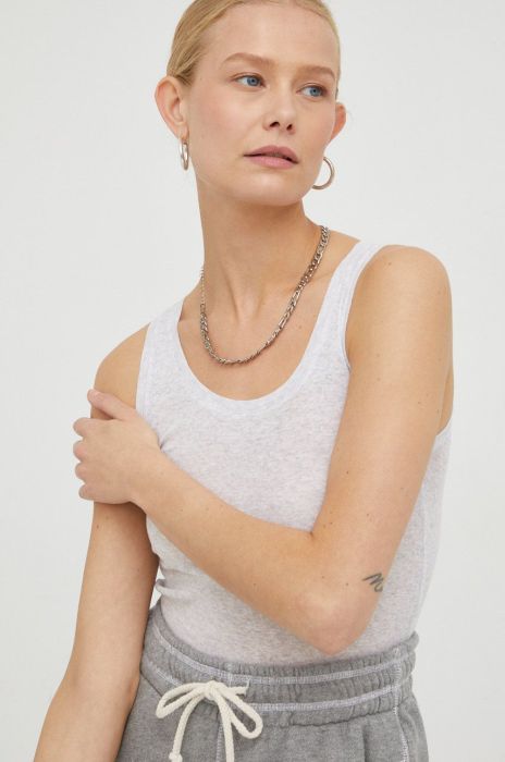 Топ American Vintage жіночий колір сірий (2707163)