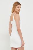 Сукня LaBellaMafia колір білий mini облягаюча