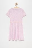 Дитяча сукня Guess колір рожевий midi пряма (2425091)