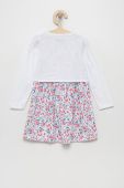 Дитяча сукня Guess колір білий mini розкльошена (2478300)