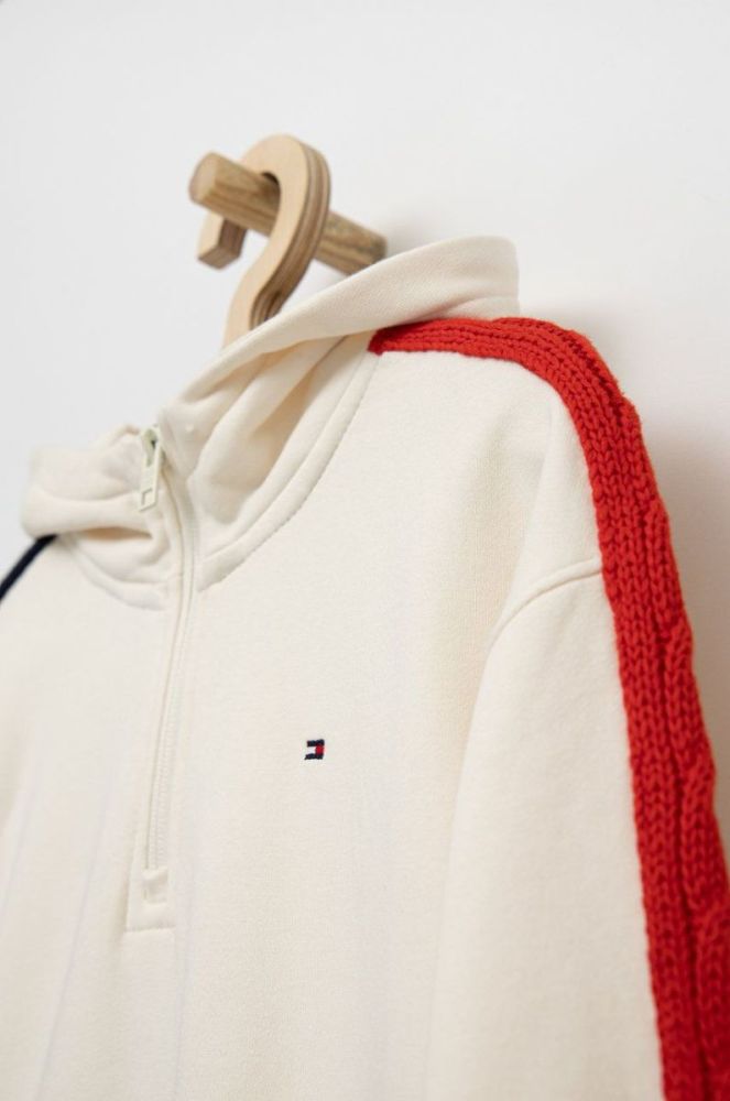 Дитяча сукня Tommy Hilfiger колір бежевий midi пряма (2772032) фото 3