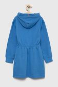 Дитяча сукня Tommy Hilfiger mini пряма колір блакитний
