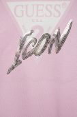 Дитяча бавовняна сукня Guess колір рожевий mini пряма (2625299)