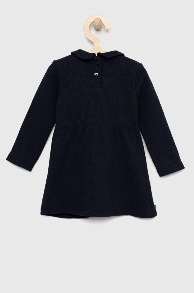 Сукня для немовлят Tommy Hilfiger колір синій mini розкльошена (2841022) фото 2
