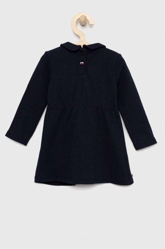 Сукня для немовлят Tommy Hilfiger колір синій mini розкльошена (2841022) фото 2