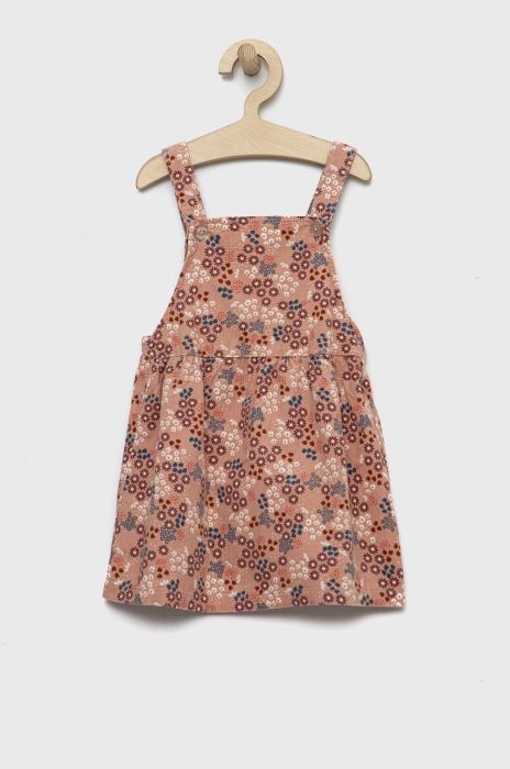 Дитяча бавовняна сукня United Colors of Benetton колір рожевий mini розкльошена (2707170)