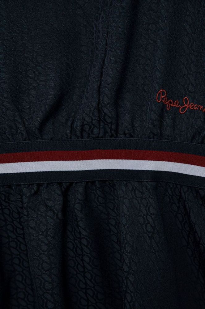 Дитяча сукня Pepe Jeans колір синій midi розкльошена фото 3
