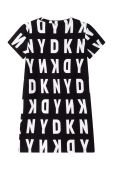Дитяча сукня Dkny колір чорний mini розкльошена (2698963)