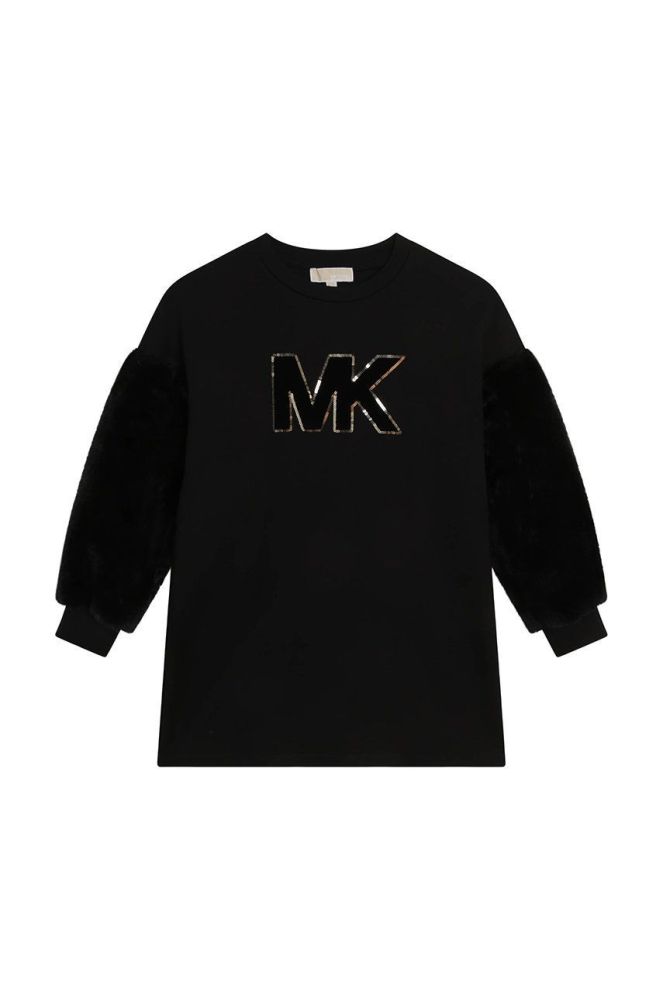 Дитяча сукня Michael Kors колір чорний mini oversize (2701804)