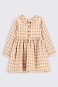 Дитяча бавовняна сукня Coccodrillo колір бежевий mini розкльошена (2826738)