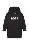 Дитяча сукня BOSS колір чорний mini oversize (2619270)