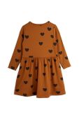 Дитяча сукня Mini Rodini колір коричневий mini розкльошена (2581002)