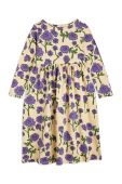 Дитяча сукня Mini Rodini колір фіолетовий midi розкльошена