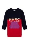 Дитяча бавовняна сукня Marc Jacobs колір червоний mini oversize (2614137)