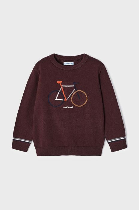 Дитячий светр Mayoral колір бордовий легкий (2503092)