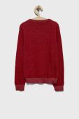 Дитячий бавовняний светер Guess колір червоний легкий (2622523)