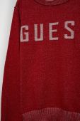 Дитячий бавовняний светер Guess колір червоний легкий (2622523)