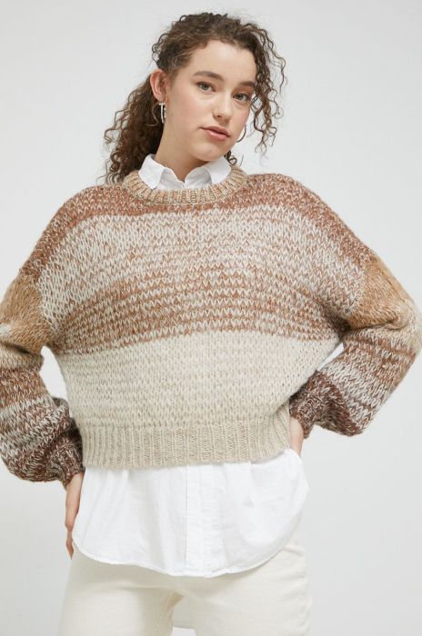 Светр Only жіночий колір коричневий (2707206)