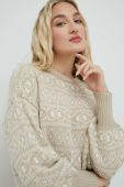 Светр Only жіночий колір бежевий