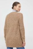 кардиган з домішкою вовни Vero Moda жіночий колір коричневий