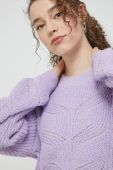 Светр Pieces жіночий колір фіолетовий