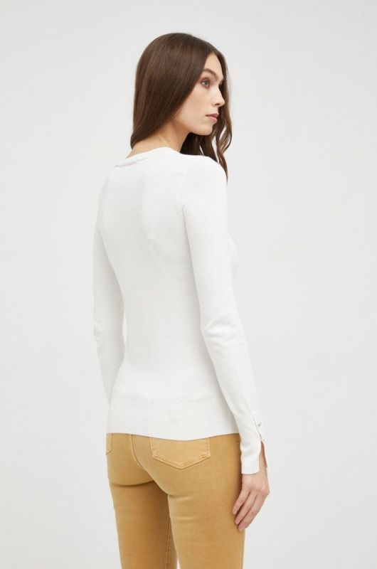 Светр Guess колір білий фото 3