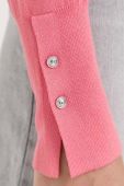 Светр Guess жіночий колір рожевий легкий (3376378)