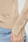 Джемпер Guess жіночий колір коричневий легкий (2436584)