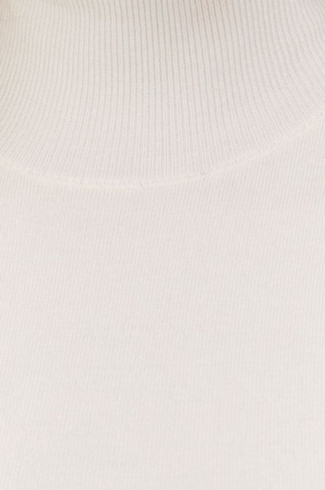 Безрукавка Guess жіночий колір бежевий легкий гольф фото 5