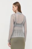 Светр Guess жіночий колір срібний легкий