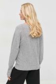 Вовняний светр Twinset жіночий колір сірий легкий