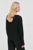 Вовняний светр Twinset жіночий колір чорний легкий (2809379)