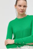 Вовняний светр MICHAEL Michael Kors жіночий колір зелений легкий (2959530)