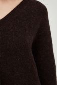 Вовняний светр Gestuz жіночий колір коричневий