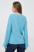 Светр Vero Moda жіночий колір бірюзовий легкий