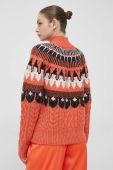 Светр Vero Moda жіночий колір помаранчевий півгольф
