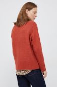 Светр з домішкою вовни Pepe Jeans жіночий колір помаранчевий
