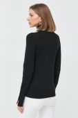 Светр Guess жіночий колір чорний легкий гольф (2604845)