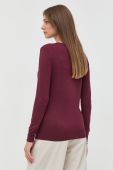 Светр Guess жіночий колір бордовий легкий (2669869)