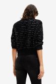 Светр Desigual жіночий колір чорний легкий (2689435)