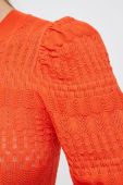 Светр Desigual жіночий колір помаранчевий легкий