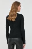 Светр з домішкою вовни Miss Sixty жіночий колір чорний легкий