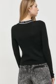 Вовняний кардиган Miss Sixty жіночий колір чорний легкий