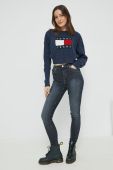 Светр Tommy Jeans жіночий колір синій (2648516)