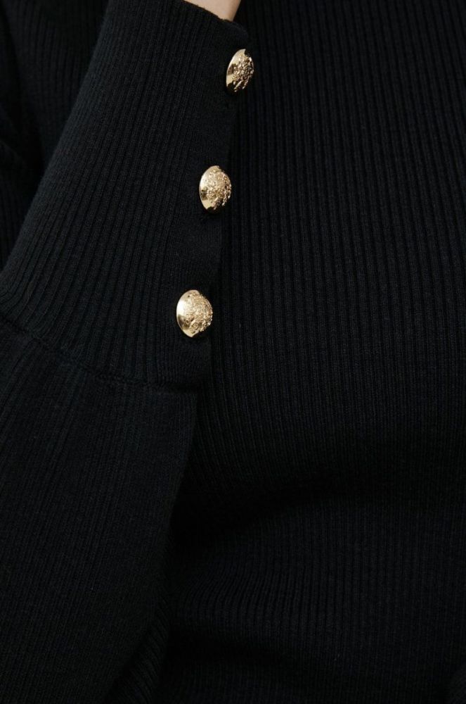 Светр Lauren Ralph Lauren жіночий колір чорний легкий гольф фото 5