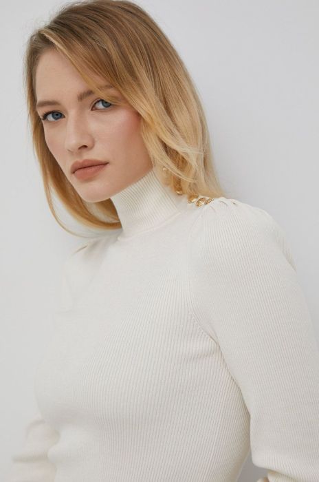 Светр Lauren Ralph Lauren жіночий колір бежевий легкий гольф