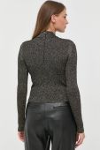 Светр MICHAEL Michael Kors жіночий колір чорний легкий (2666460)