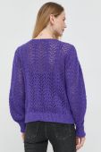 Светр з домішкою вовни Morgan жіночий колір фіолетовий легкий (2799168)