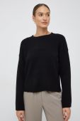 Кардиган з домішкою вовни Sisley жіночий колір чорний