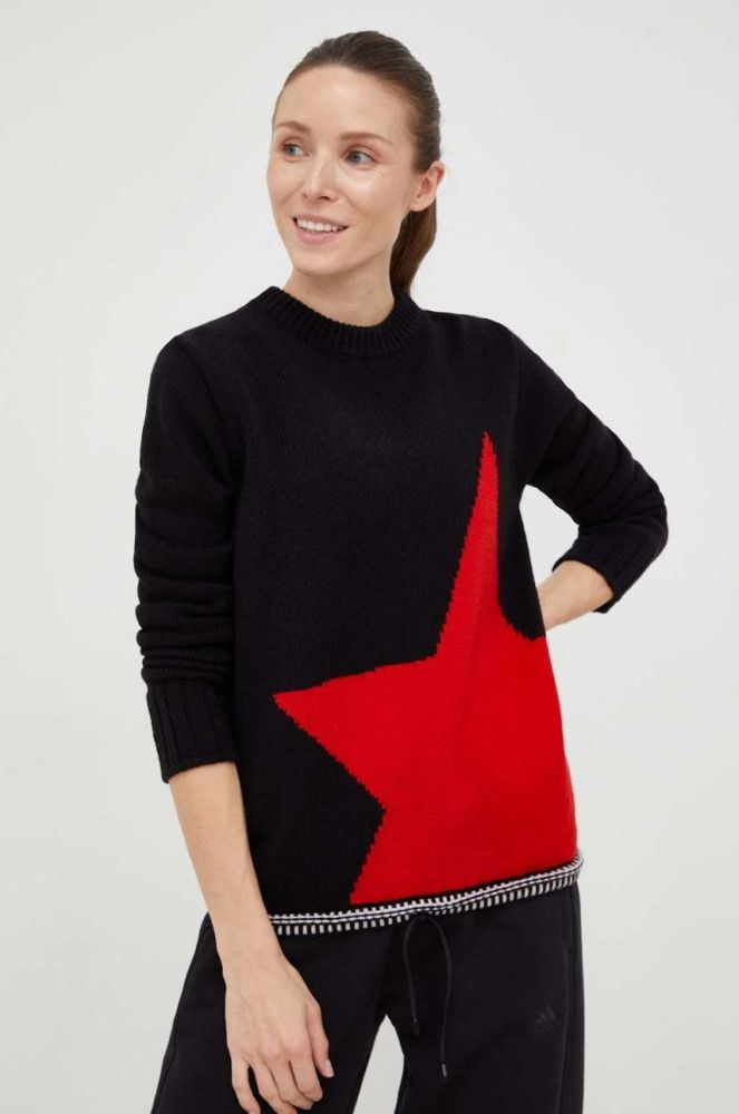 Вовняний светр Newland жіночий колір чорний (2845476)